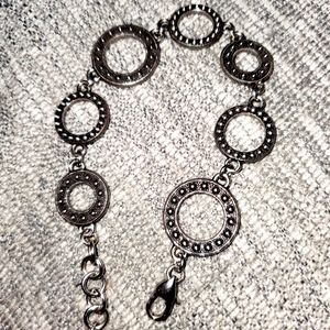 Brighton Townsend Silver P Bracelet